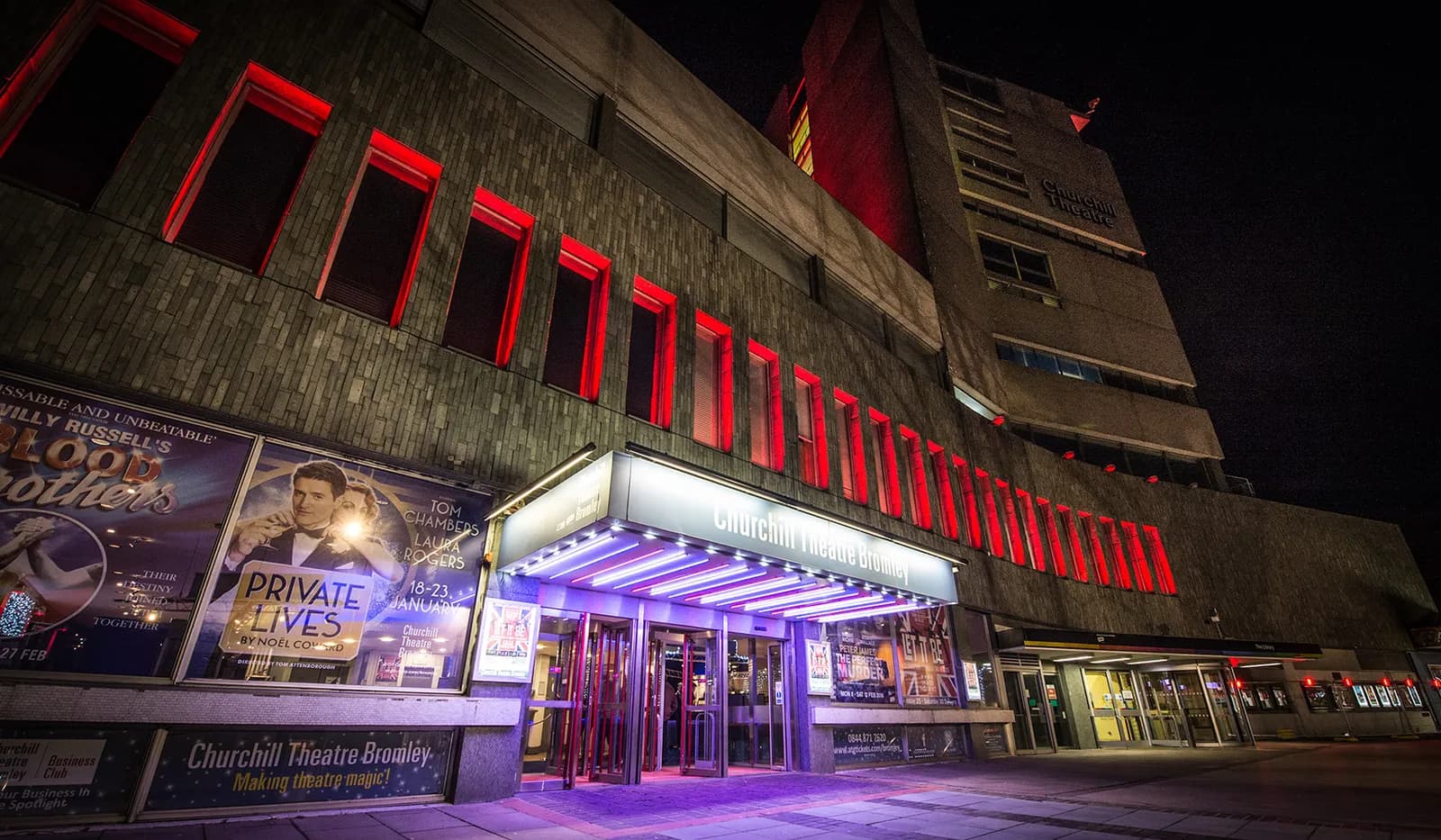 Churchill Theatre: A Cultural Cornerstone on Bromley High Street Since 1975